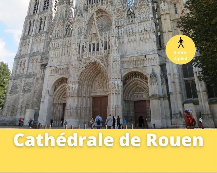 Amboise//Cosy-Centreville Rouen//Netfilx-Wifi//6Pers Dış mekan fotoğraf